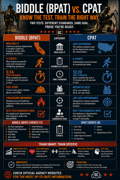 Biddle Physical Agility Test (BPAT): 11-Event Tactical Mechanics Guide