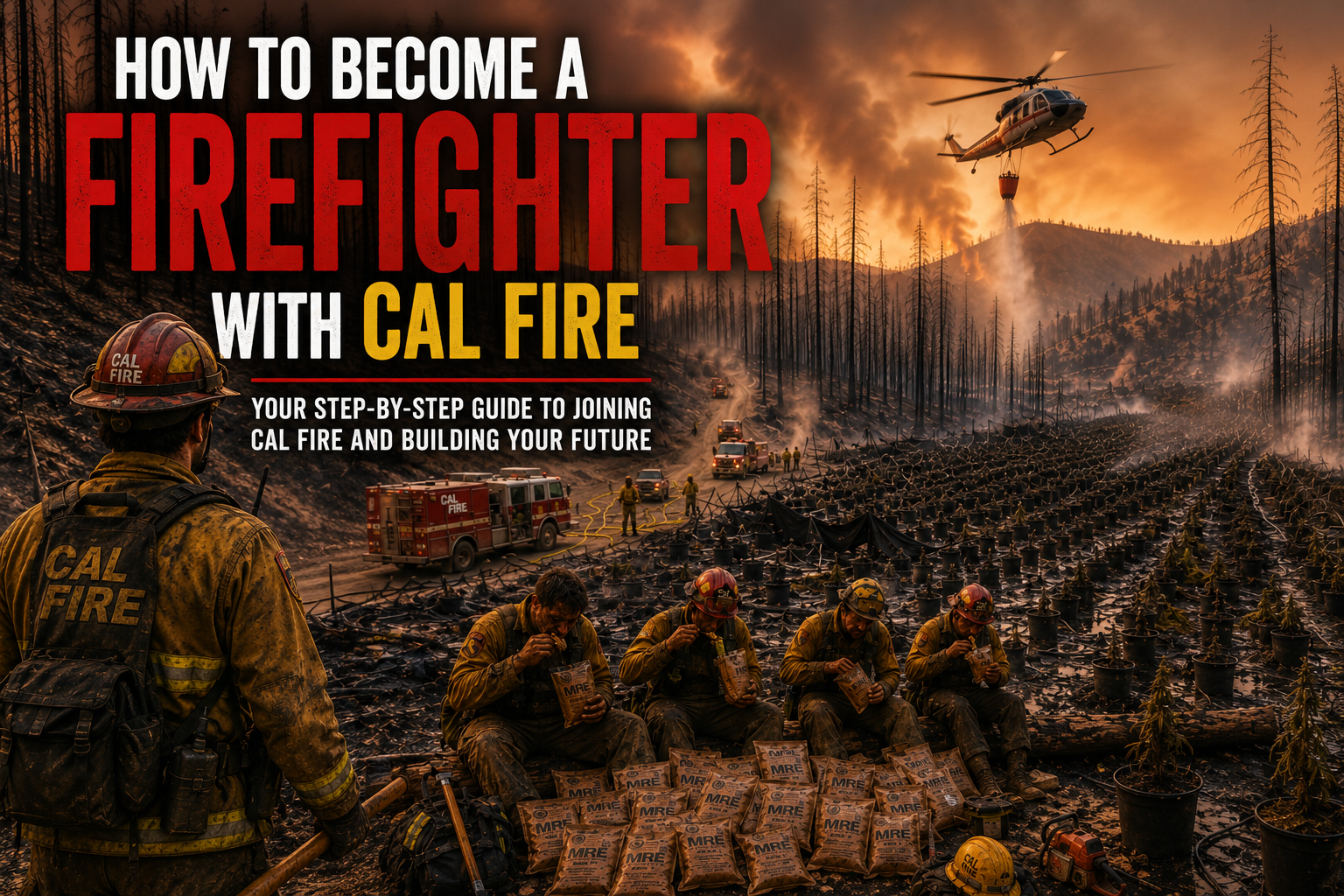 how to be a firefighter with calfire