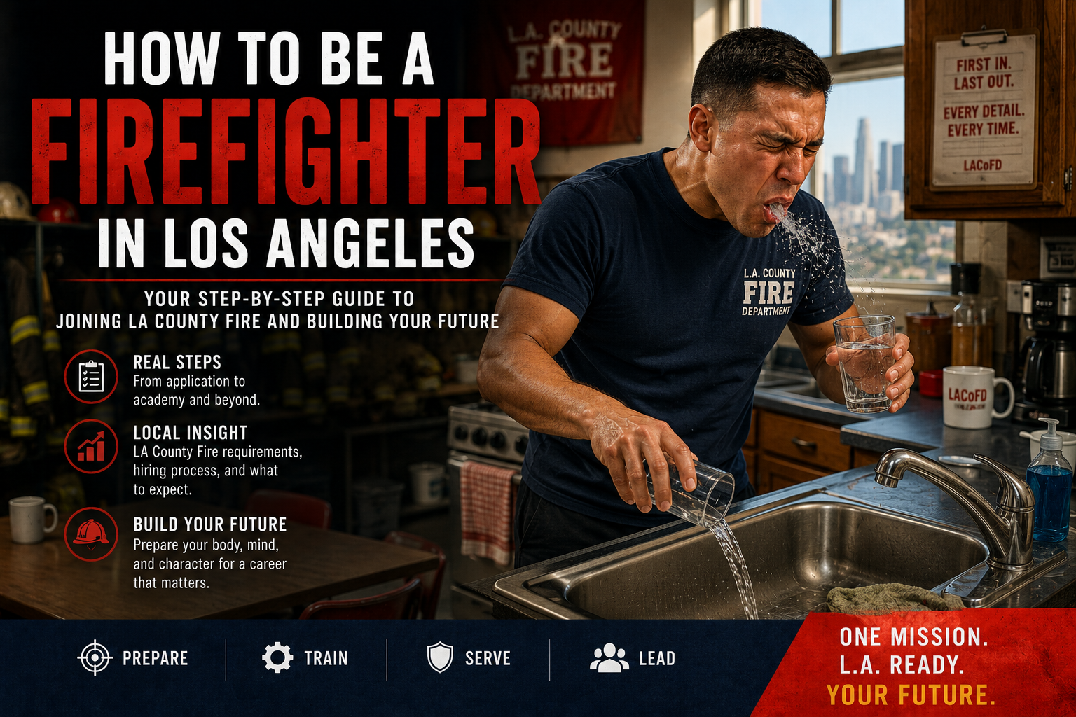 How to Become a Firefighter in Los Angeles