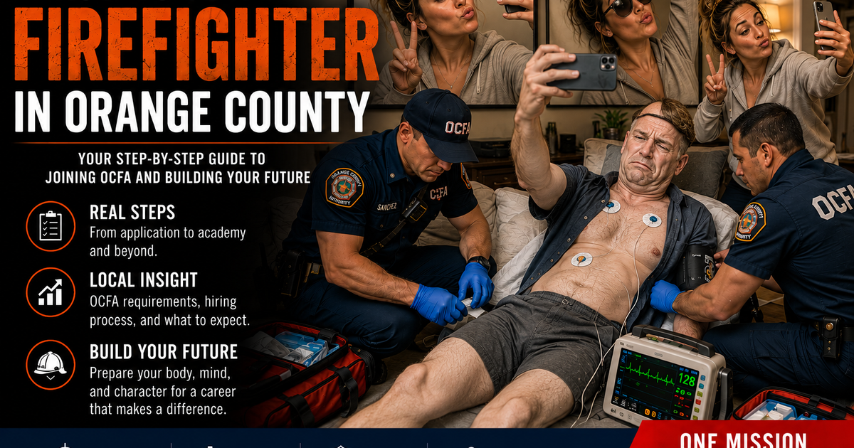 How to Become a Firefighter in Orange County, California