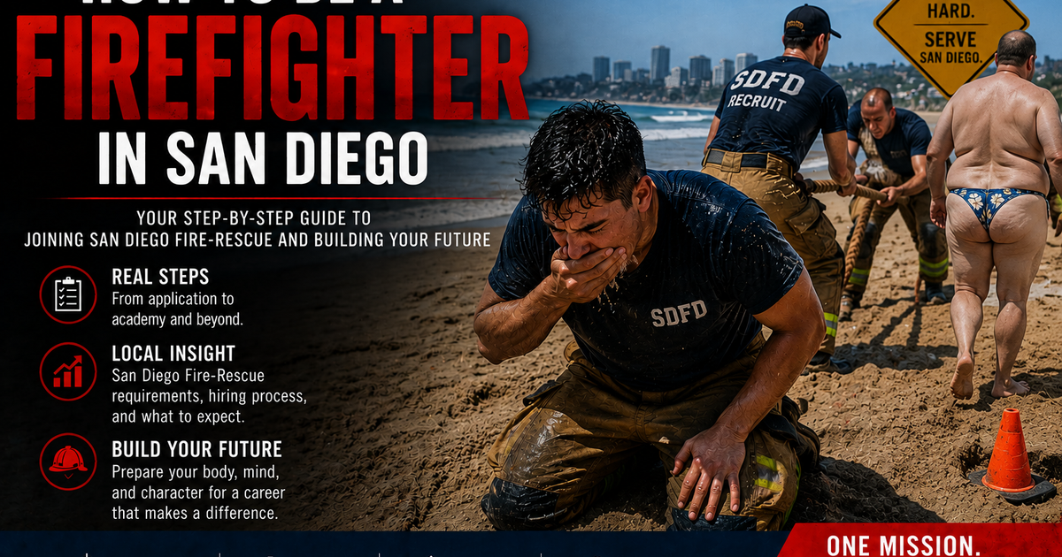 How to Become a Firefighter in San Diego