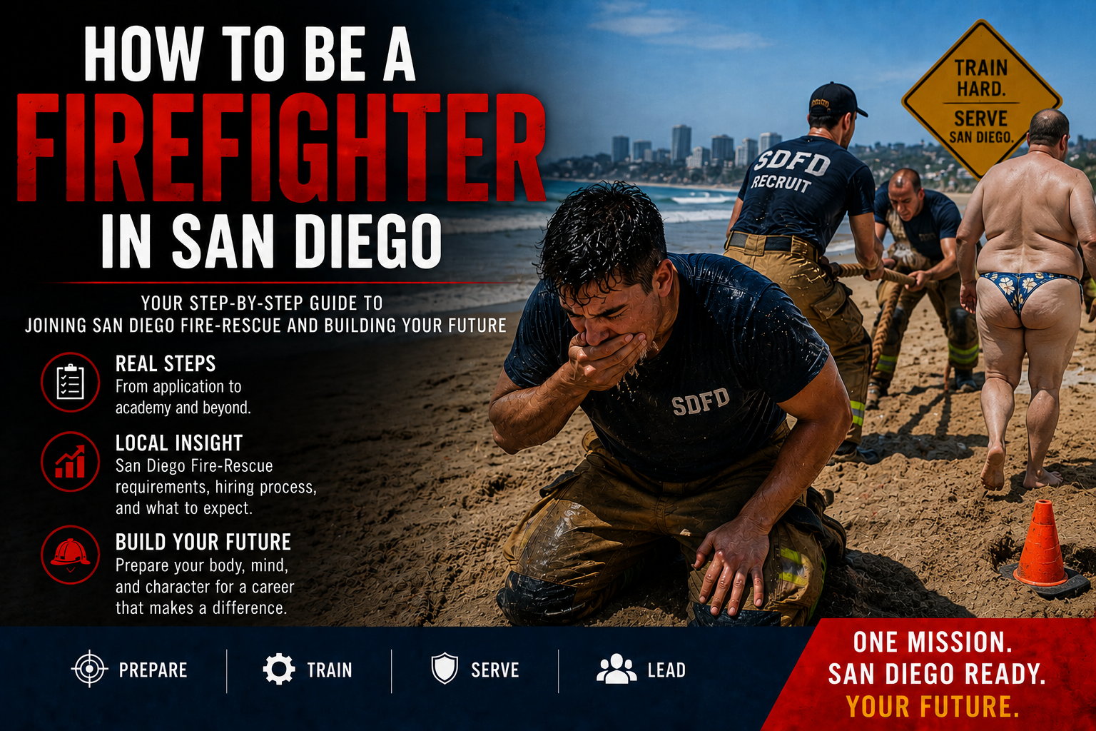 how to be a firefigher in san diego