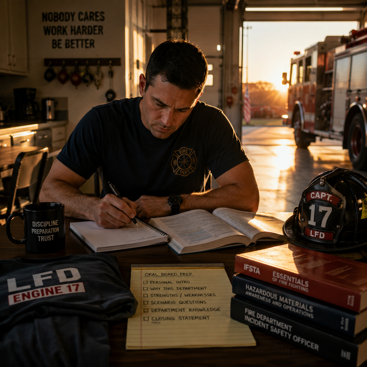 firefighter training